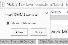 Click 'Allow' to enable Chrome Desktop Notifications Click 'Allow' to enable Chrome Desktop Notifications